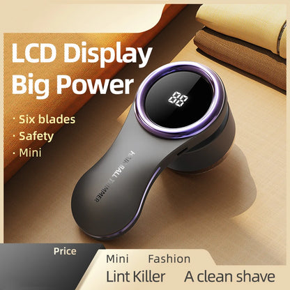 Electric Lint Remover USB Rechargeable – Portable Clothes Fabric Shaver