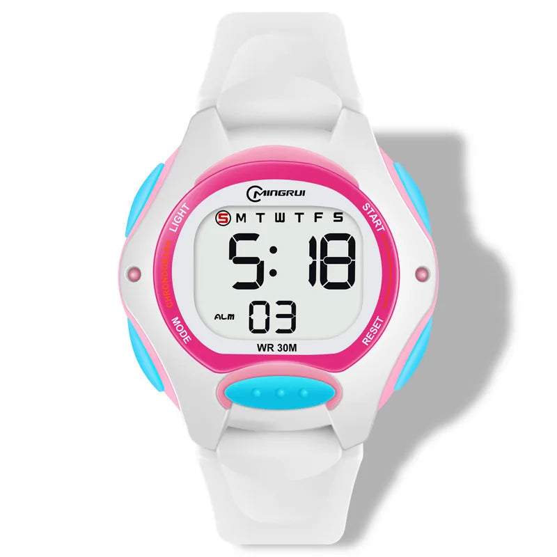 Children Watch Waterproof Digital Watch for Girls