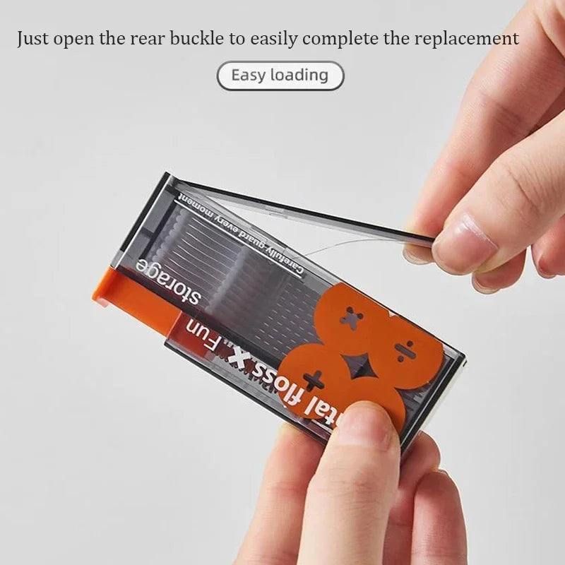 Portable Floss Dispenser Includes