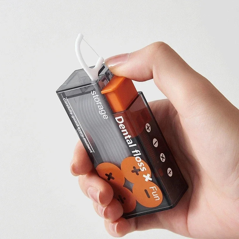 Portable Floss Dispenser Includes