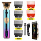T9 LCD Electric Hairdresser Oil Shaving Head Electric Pusher