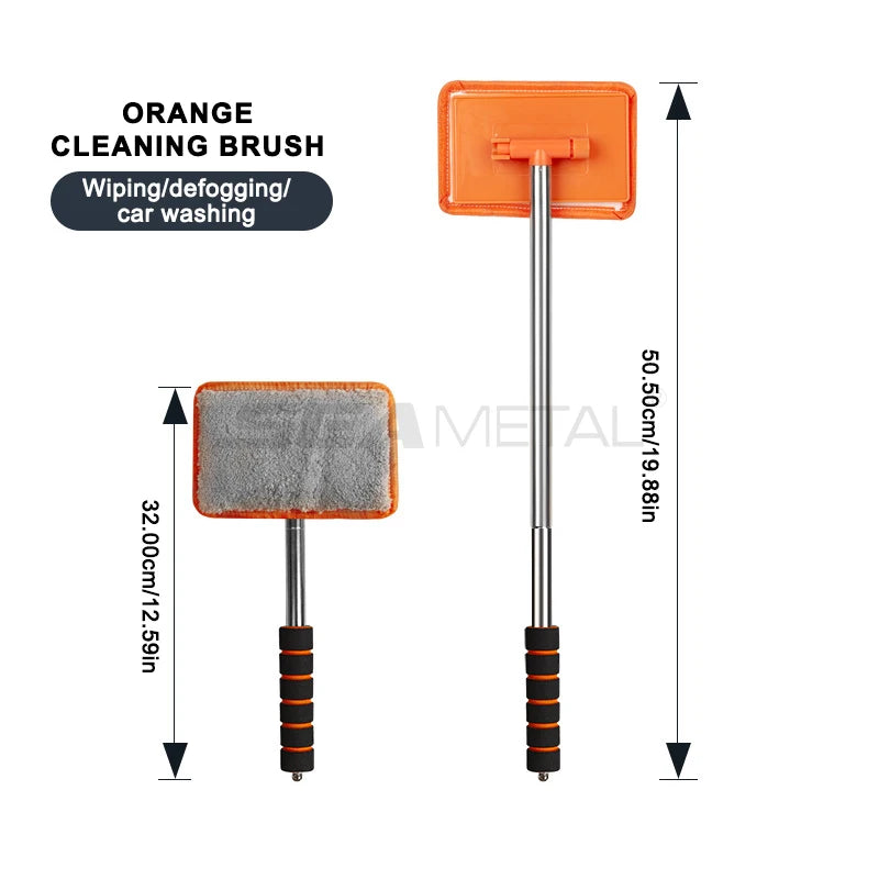 SEAMETAL Car Front Windshield Defogging Brush